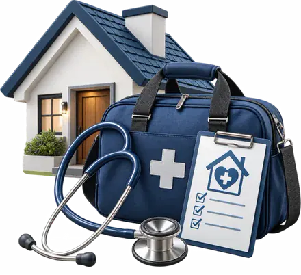 Atención a domicilio - Rayos X, laboratorio y enfermería en casa